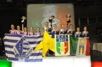 Il podio della Serie A1 Donne (Foto C. Palombo)