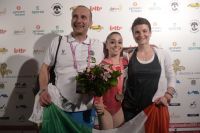Massimo Gallina, Enus Mariani e Federica Gatti (Foto D.C.)