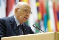 Il Presidente della Repubblica Napolitano