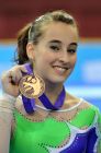 Carlotta ci mostra fiera il suo bronzo(Foto A. Bizzi)