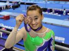 Carlotta &egrave; sorridente dopo la vittoria (Foto A. Bizzi)